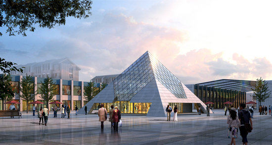 许昌金字塔网架